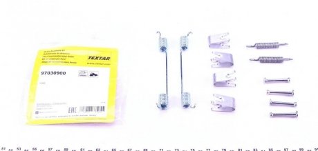 Монтажный набор тормозных колодок TEXTAR 97030900 (фото 1)