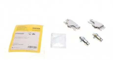 Фото 1 - ремкомплект колодок ручника VW T5 /BMW 3 (E90-93)/ 5 (E60/E61)/ 7 (E38/E65/E66/E67/F01/F02) TEXTAR 97044200 Ремкомплект колодок ручника VW T5 /BMW 3 (E90-93)/ 5 (E60/E61)/ 7 (E38/E65/E66/E67/F01/F02) TEXTAR 97044200 (фото 1)
