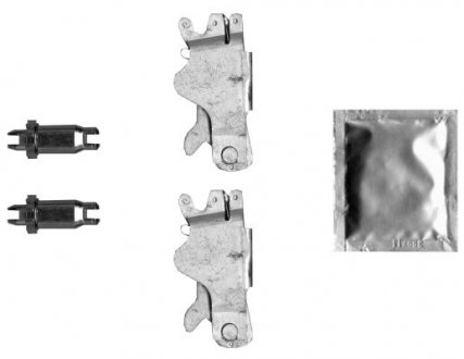 Ремкомплект колодок ручника BMW 3 (E90/E93)/4 (F32/F82)/4 GT (F36) 05- TEXTAR 97044700 (фото 1)