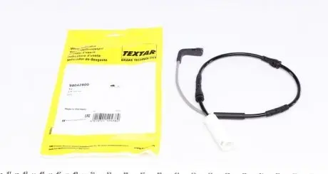 Датчик износа тормозных колодок (передних) BMW X1 (E84) 2.0d 09-15 (L=645mm) TEXTAR 98042800