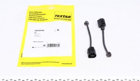 Датчик зносу гальмівних колодок (задніх) VW Touareg 3.0-4.2 10- (к-кт 2шт) TEXTAR 98045400 (фото 1)