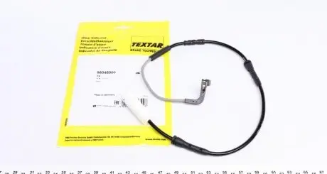 Датчик износа тормозных колодок (передних) BMW 3 (E90-93) 04-11 (L=695mm) TEXTAR 98046000