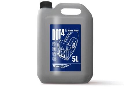 Жидкость тормозная DOT4 (5L) Class 4 (пластиковая канистра)) TOMEX DO45