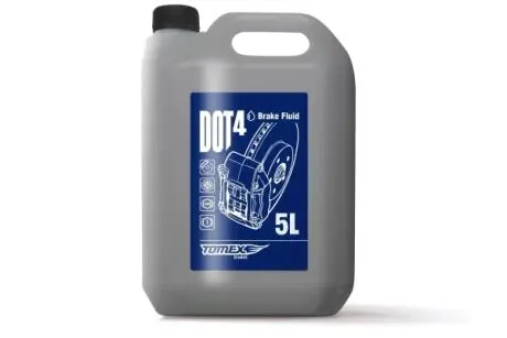 Рідина гальмівна DOT4 (5L) Class 4 (пластикова каністра) TOMEX DO45