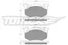 Тормозные колодки (задние) Citroen Saxo/Xsara/Peugeot 105/205/206/306/309 84- (Bendix) TOMEX TX10502 (фото 1)