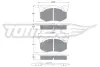 Колодки гальмівні (передні) Peugeot 106 91-04/205/305/309/405 82-98/Renault Clio 91-98 (з датчик.) TOMEX TX1051 (фото 1)