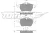 Тормозные колодки (передние) Opel Ascona/Vectra/Kadett/Omega/Corsa 75-03 TOMEX TX1225 (фото 1)