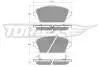 Тормозные колодки (передние) Honda Accord VI 98-03/Nissan Primera 02-/Almera Tino 00-06 TOMEX TX1263 (фото 1)