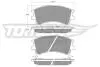 Колодки тормозные (передние) Mazda 6 02-07 TOMEX TX1303 (фото 1)
