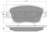 Колодки гальмівні (передні) Seat Cordoba/Ibiza IV/VW Polo/Skoda Fabia 99-15/Roomster 06-15 TOMEX TX1359 (фото 1)