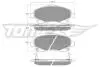 Колодки тормозні (передні) Toyota Avensis 03-08/Corolla Verso 04-09 TOMEX TX1361 (фото 1)