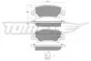 Тормозные колодки (задние) Toyota Corolla 1.4-2.0D 00- TOMEX TX1375 (фото 1)
