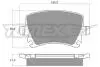 Колодки тормозные (задние) Audi A3/TT/Skoda Octavia/SuperB/VW Golf 03-(с прижимной пластиной)) TOMEX TX1395 (фото 1)
