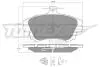 Тормозные колодки (передние) Mitsubishi Carisma 95-06/Colt 04-13/Volvo V40/S40 95-06 TOMEX TX1403 (фото 1)