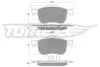 Тормозные колодки (передние) Volvo S60 00-10/S70 97-00/S80 98-06/V70 95-06/XC70 Cross Country 00-07 TOMEX TX1404 (фото 1)