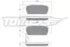 Тормозные колодки (задние) Renault Koleos/Nissan Juke/Qashqai/X-Trail/Suzuki 08- (Akebono) TOMEX TX1421 (фото 1)