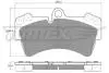 Тормозные колодки (передние) Audi Q7/ Porsche Cayenne/VW Touareg 02-10 (Brembo) TOMEX TX1431 (фото 1)