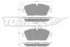 Колодки тормозные (передние) BMW 1 (E81/E87) 03-12 TOMEX TX1433 (фото 1)