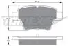 Колодки гальмівні (задні) Citroen C4 04-11/Peugeot 207 06-13/307 00-12 TOMEX TX1465 (фото 1)