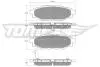 Тормозные колодки (задние) Subaru Forester/Impreza 08-/Legacy 03-14/Outback 03-/Toyota GT 12- TOMEX TX1537 (фото 1)