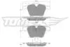 Колодки гальмівні (передні) Ford Galaxy/S-max/ Volvo S80/V60/V70 06- (Teves) Q+ TOMEX TX1664 (фото 1)