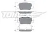 Тормозные колодки (задние) Toyota Avensis 08-18 TOMEX TX1721 (фото 1)