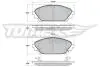 Тормозные колодки (передние) Mazda 3 13-/CX-3 15- TOMEX TX1723 (фото 1)