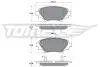 Тормозные колодки (задние) Mazda 3 13- (101.5x44.5x13.8) TOMEX TX1724 (фото 1)