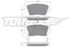 Тормозные колодки (передние) Hyundai Santa Fe 10-/Grandeur 11-/Kia Sorento 09-/Carens 13- (mando) TOMEX TX1746 (фото 1)