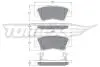 Колодки тормозные (задние) Hyundai Elantra/Sonata/Tucson/i40 04- TOMEX TX1748 (фото 1)