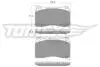 Колодки гальмівні (передні/задні) Honda Civic 12-/Mitsubishi Lancer 95-/Subaru Impreza 99- TOMEX TX1796 (фото 1)