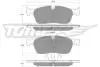 Колодки тормозні (передні) Land Rover Discovery/Range Rover 2.0D 11- (Ate) TOMEX TX1815 (фото 1)