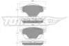 Тормозные колодки (задние) Citroen C4/Peugeot 308 13-/3008/5008 16-/508 18- (Bosch) Q+ TOMEX TX1837 (фото 1)