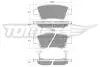 Тормозные колодки (задние) Honda CR-V III/IV 06- TOMEX TX1907 (фото 1)