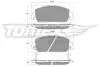 Тормозные колодки (передние) Honda Accord IX/X 12-/HR-V 15- TOMEX TX1998 (фото 1)