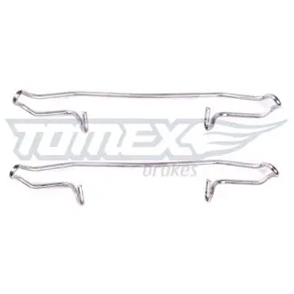 Планка супорта (переднього) прижимна (к-кт) VW T4 2.5TDI 90-03 (Ate) TOMEX TX4302