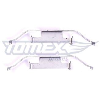 Планка супорта (заднього) прижимна (к-кт) BMW 7 (E32)/5 (E34) 1.8-5.0 88-97 (Ate) TOMEX TX4312 (фото 1)