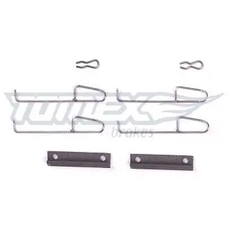 Планка супорта (заднього) прижимна (к-кт) Renault Megane I/Peugeot 205/306 91- TOMEX TX4344