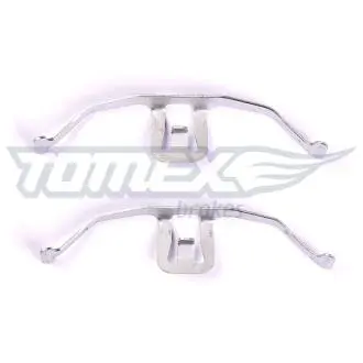 Планка супорта (переднього) прижимна (к-кт) Audi A4/A5/A6/ MB E-class (W212) 07- TOMEX TX4356