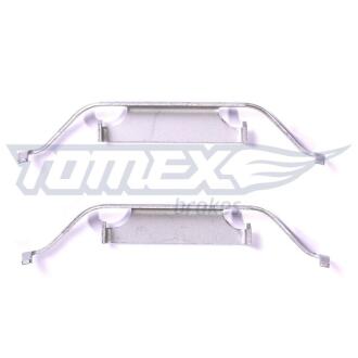 Планка супорта (заднього) прижимна (к-кт) BMW 3 (E36)/5 (E34)/7 (E32) 88- (Ate) TOMEX TX4393