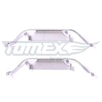 Планка супорта (заднього) прижимна (к-кт) BMW 3 (E36)/5 (E34)/7 (E32) 88- (Ate) TOMEX TX4393