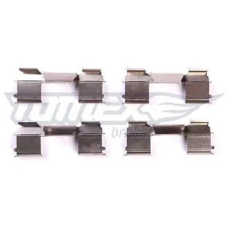 Планка супорта (переднього) прижимна (к-кт) Citroen Jumper/Peugeot Boxer 06- (Brembo) TOMEX TX4406