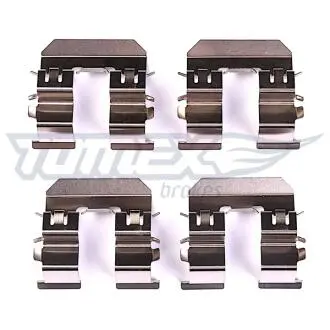 Планка супорта (заднього) прижимна (к-кт) Subaru Impreza/Forester 08- (Akebono) TOMEX TX4437