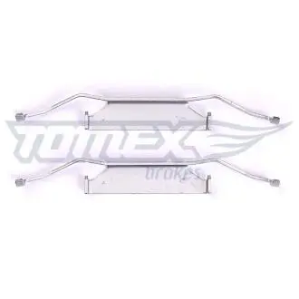 Планка супорта (переднього) прижимна (к-кт) BMW 3 (E30)/5 (E28) -92 M10/M21/M30/S14 TOMEX TX4473