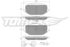 Колодки тормозные (передние) Citroen Berlingo/C5/Peugeot Partner/308/508 18- Q+ TOMEX TX6054 (фото 1)