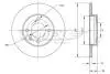 Диск тормозной (передний) VW Caddy 83-92/Golf/Jetta 74-99/Passat 80-88/Polo 96-01 (239x12) TOMEX TX7038 (фото 1)