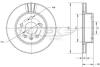 Диск гальмівний передній TOMEX TX7052 (фото 1)