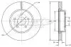 Диск тормозной (передний) Ford Mondeo/Galaxy 07-15/Range Rover/Volvo S60 11-(300x28) TOMEX TX7280 (фото 1)