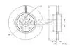 Диск тормозной (передний) Toyota Avensis 03-08 (295x26) (с покрытием) (вентилированный)) TOMEX TX7325 (фото 1)