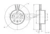 Диск гальмівний (передній) BMW 1 (F20/F21)/3 (F30/F80) 1.5-2.0 11- (300x22) (з покриттям) (вент.) TOMEX TX7401 (фото 1)